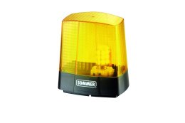 Lampa ostrzegawcza, sygnalizacyjna, pomarańczowa, LED 24V, 3W, #5114V000