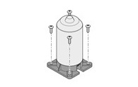 Silnik STArter i STArter+, srebrny 24V